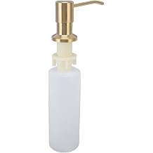 Pssopp 300ml Stainless Steel Kitchen Sink, Easy Refill with Quick Installation and 360 Degree Rotation for Kitchen and Bathroom Use Gold