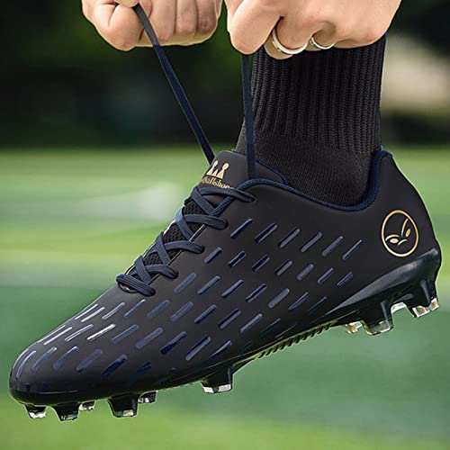 Chuteiras de Futebol Infantil,Confortável Chuteiras de Futebol Juvenil,Leve Respirável Fg/Ag Sapatos