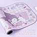 Kuitmor Kawaii Anime Mouse Pad, Non-Slip Waterproof Desk Mat, Durable Large Extended Mouse Pad with Bowknot Edge for Office Gaming - KLM Flower Dream