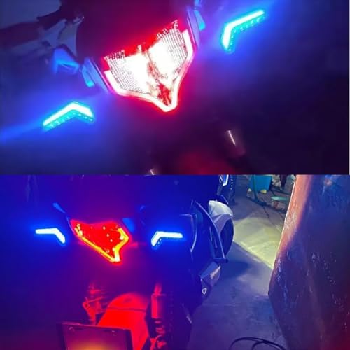 Clignotant moto clignotant de cycle 2x LED effet dynamique direction fluide ATV