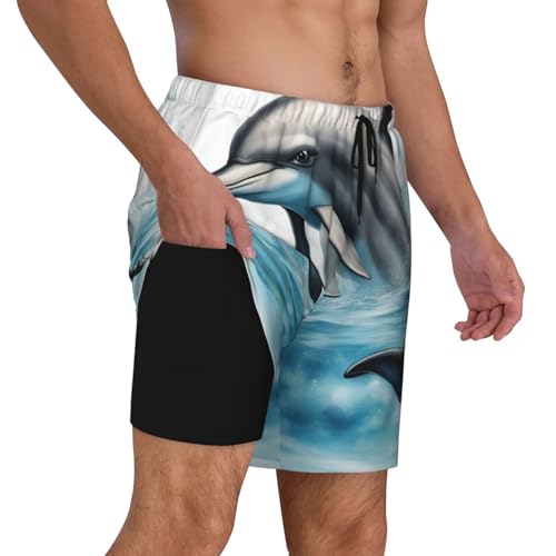 Short de bain séchage rapide homme et doublure compression