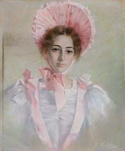 Image sur toile portrait peinture Ivana Kobilec 60x90
