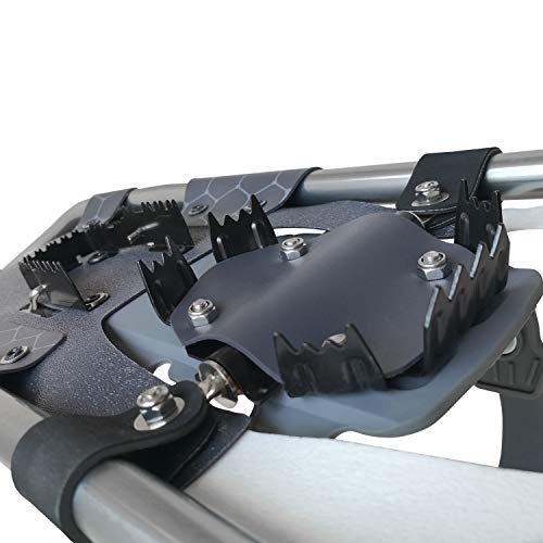 Flashtek 21/25/30 Inches Light Weight Snowshoes For Women Men Youth Kids, Aluminum Terrain Snow Shoes. (30", Honeycomb Gray) #TOP7