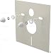 Produktbild Schallschutz-Set für Wand-WC und Bidet mit Zubehör und Weißabdeckung