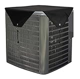 Yesland Winter Proof Air Conditioner Cover, AC Defender with Bungee Cords for Outside Units, Black...