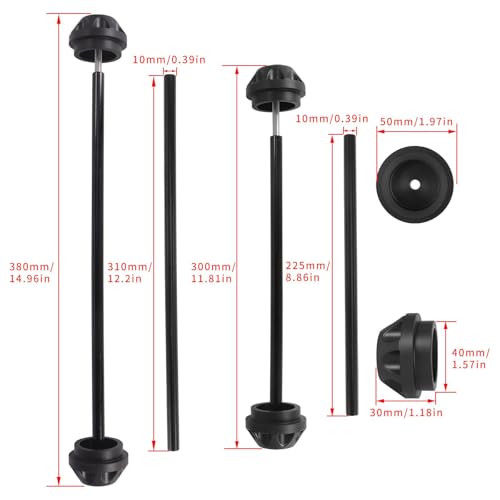 Slider protection fourche amortit les chocs roue MT09