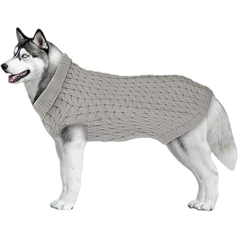 Yuehuamech Warm Wool Dog Sweater Vest Cover
