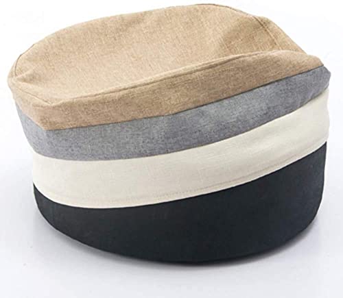 Table basse décorative à la maison avec pouf de sol marron - 6