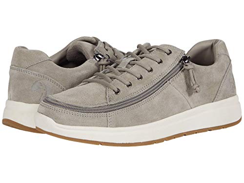 BILLY Footwear Comfort Suede Lo Grey 8 W