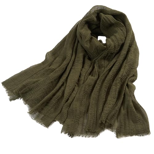 Women's Hijab Scarf - 70'x39' Solid Color Polyester Silk