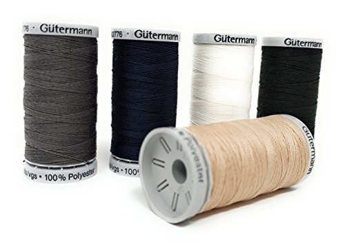 Gutermann Gut_731307 Thread Set: Extra Strong: 7 x 100m, us:one Size, Multi-Colour
