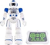 Playtastic Kinder Roboter: Ferngesteuerter Spielzeug-Roboter mit Sound-Effekten, programmierbar (Roboter mit Fernbedienung)