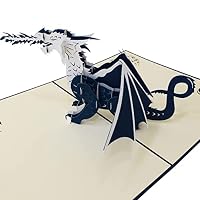 6 Stück Drachen-Pop-Up-Geburtstagskarten Mit Umschlag – 3D-Karten Für Männer, Frauen, Kinder