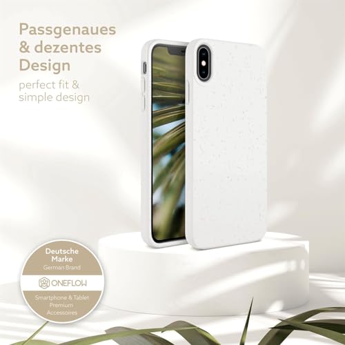 Coque iPhone XS Max biodégradable ONEFLOW Sama Sama blanche - 6