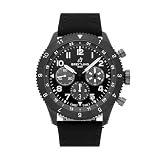 Breitling Super Avi Automatic Black Dial Watch SB04451A1B1X1 (Pre-Owned)