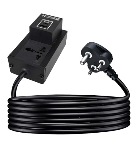 Image of MX Extension Board with USB-C PD 65W & USB-A Port - Universal 3-Pin Socket, 6A to 13A, Flame-Retardant Body, Safety Shutter, 1.5 Meter Heavy-Duty Cable, Power Strip for Home & Office