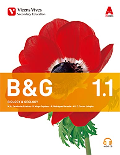 Portada de Biology & Geology. Book 123 and 3 Cd S 1º ESO Naturales Anda