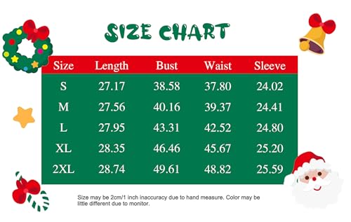 YHHR Blusa feminina de Natal com estampa de árvore de Natal, manga comprida, pulôver de Natal, Verde