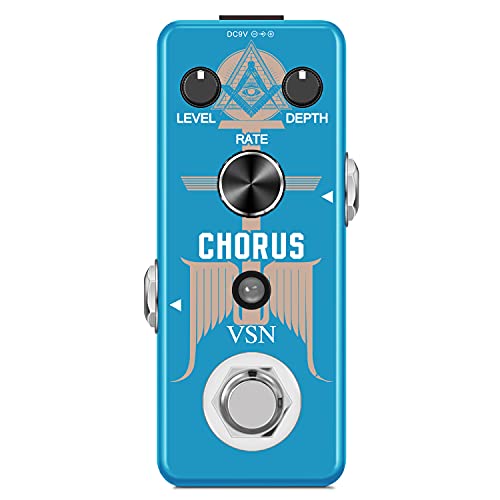 Vsn Chorus Pedal Guitar Effect Analog Chorus Pedals For Electric Guitar With High Warm And Clear Chorus Sound Mini Size True Bypass #TOP6