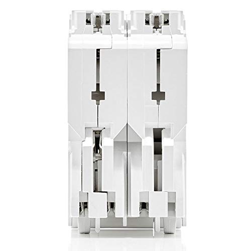 Leviton 30A 2-Pole Plug-On Smart Standard Branch Circuit Breaker, Hydraulic Magnetic, 120/240 VAC, LB230-S, White by Leviton - Image 3