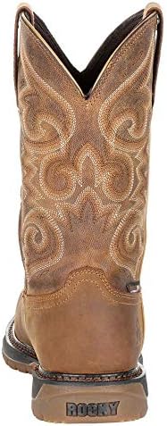 Rocky Women's Composite Toe Waterproof Western Boot, Golden Rod, 9 | Image 2