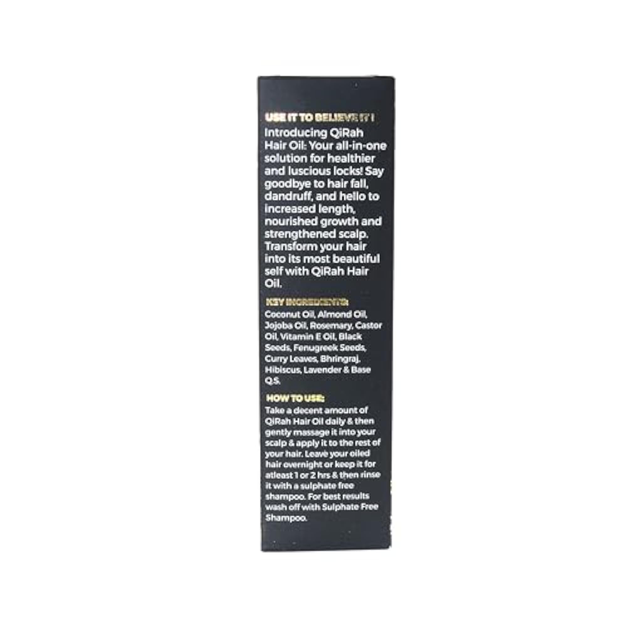 Natural Hair Growth Oil for Men & Women, 100 ml