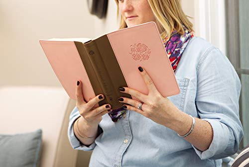 NIV, Journal the Word Bible for Women, Leathersoft, Brown/Pink, Red Letter, Comfort Print: 500+ Prompts to Encourage Journaling and Reflection - Image 9