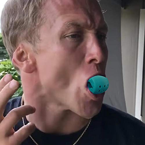 Entrenador De Mand�bula De 30/40/50 Lbs, Ejercitador De Mand�bula, Mand�bula De Tama�o Maxilar, Ejercitador De Cara Y Cuello, Ejercitador De Mand�bula Port�til, Bola De Tonificaci�n Facial(PC 1)