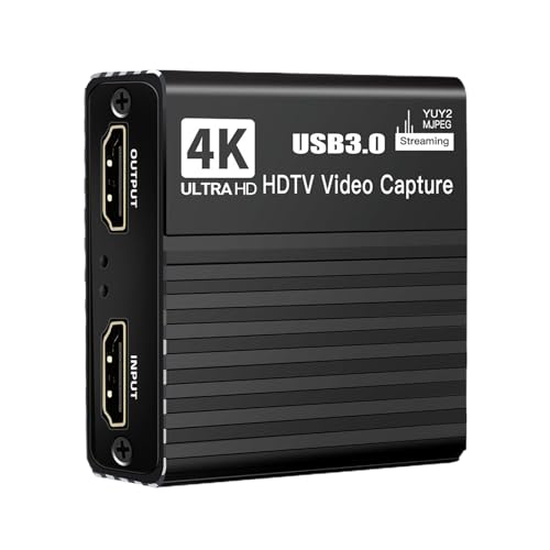 Tarjeta de captura USB 1080P grabacion 4K 60FPS para monitor y retransmision de TV