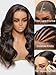Beauty Forever Pre Everything Glueless Front Espresso Brown With Highlights Body Wave Glueless Wigs Human Hair Pre Plucked Pre Cut 13x4 Loose Wave Bye Bye Knots Ready to Wear Wig 150% Density 20inch