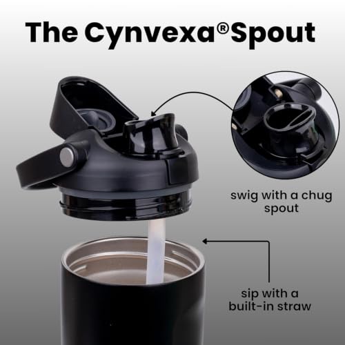 Image of CYNVEXA Personalized with Your Name, Tumbler with lid and Straw 900ML Cup Stainless Steel Vacuum Insulated Tumbler for Water, Iced Tea or Coffee,Office Gym Travelling (30-oz Black)