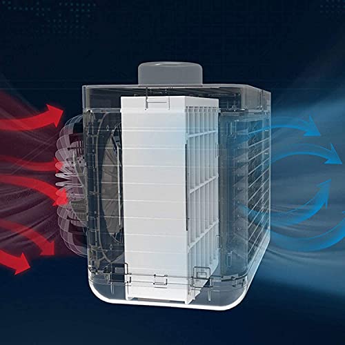 Refroidisseur d'air de l'air USB climatiseur mini portable bleu
