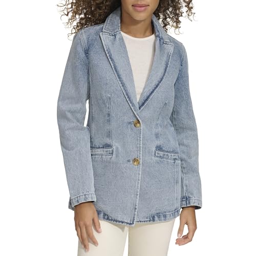 Levi's Women's Denim Single Breasted Blazer