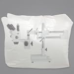 Microscope Dust Cover Compatible with XSP-00 - Lab lensmeter Instruments Accessories, PVC, 8.7"x14.1"x16.5"