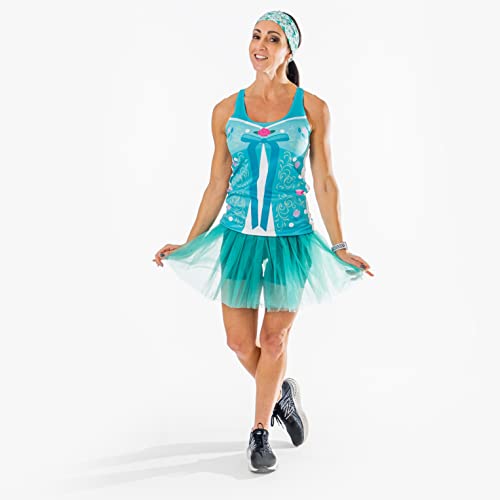 Gone For A Run Runners Tutu Lightweight | One Size Fits Most | Teal #TOP3
