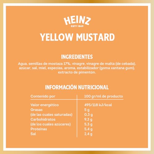 Heinz, Moutarde Douce, 220 ml – vue 2