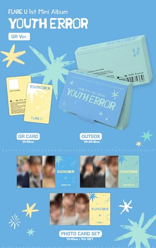 Flore U mini album Youth Error la version QRalbum pour écouter partout