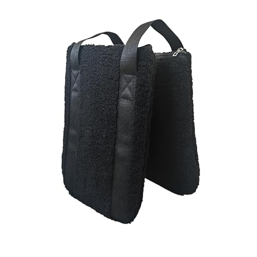 DayoVortex Western Felt Wider Wither pad Design to Protect Tall and Thin Horse Backs Adjustable pad Thickness Horse Shoulder pad and Prevent The Withered Horse Back from Getting Injured (Black, M)