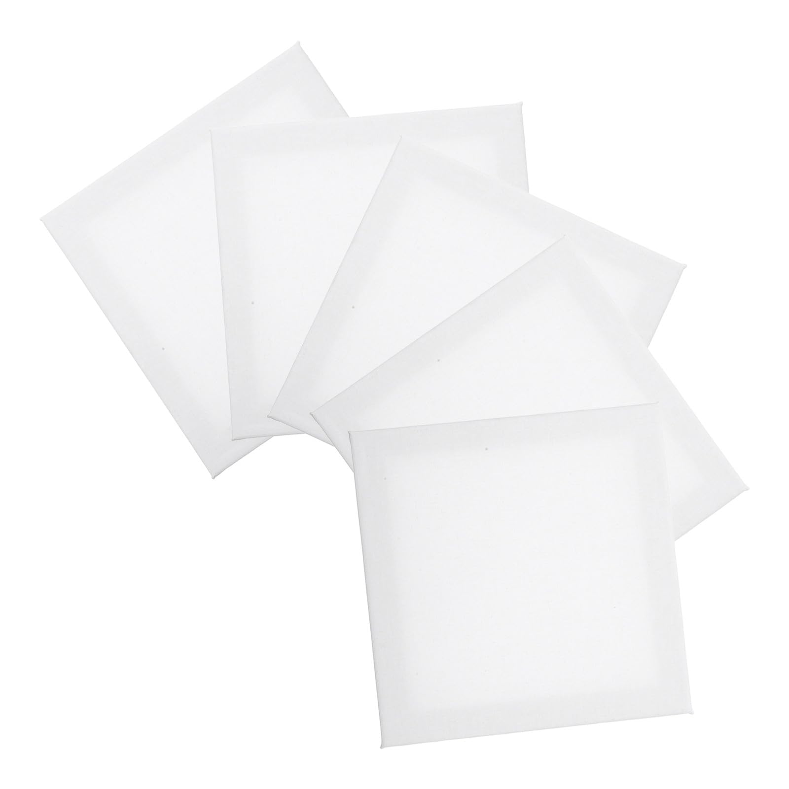 Supports de peinture à l'huile et acrylique en lot de 5 panneaux de toile