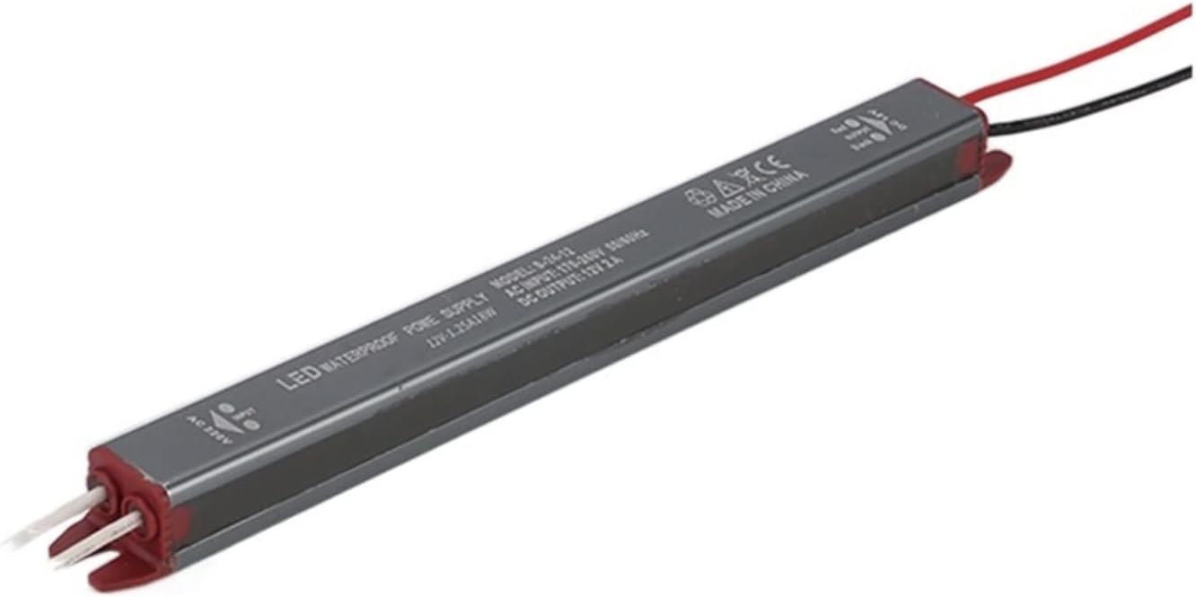 LED Slender Waterproof Power Supply Isolation Constant Current Cabinet AC170-260v Linear Light Drive