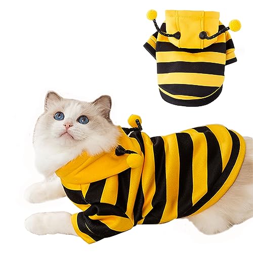 Disfraz de Abeja para Perro Pequeño X-Small Amarillo