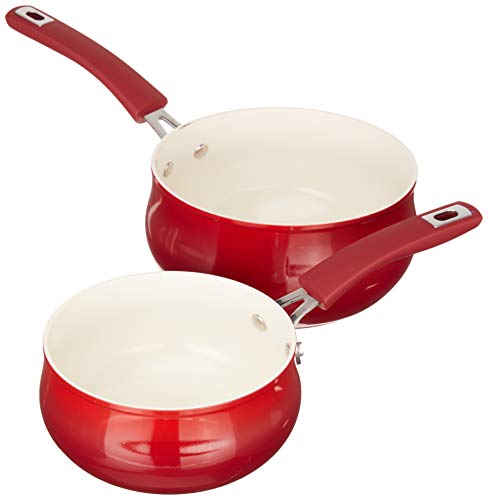 Oster Corbett 8-Piece Ceramic Nonstick Cookware Set #TOP29