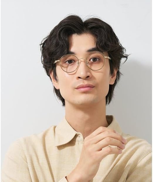 Amazon | [ゾフ] ボストン型 メガネ (ブラウン・クリア) UNITED ARROWS