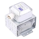 Zilimontt Magnetron de horno microondas 2M219J para accesorios de horno microondas 519J, imán de metal, compatible con 2M219J E522 D522, piezas de repuesto de microondas