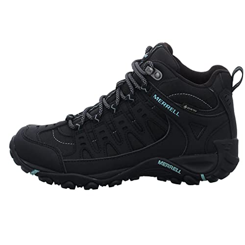 Merrell Accentor Sport, Zapatillas Deportivas Mujer, Black/Aquifer, 41 EU