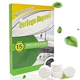 Finally Fresh Garbage Disposal And Deodorizer, Foaming Drain, Kitchen Sink Drain Freshener And Cleaner, 15 Tablets.
