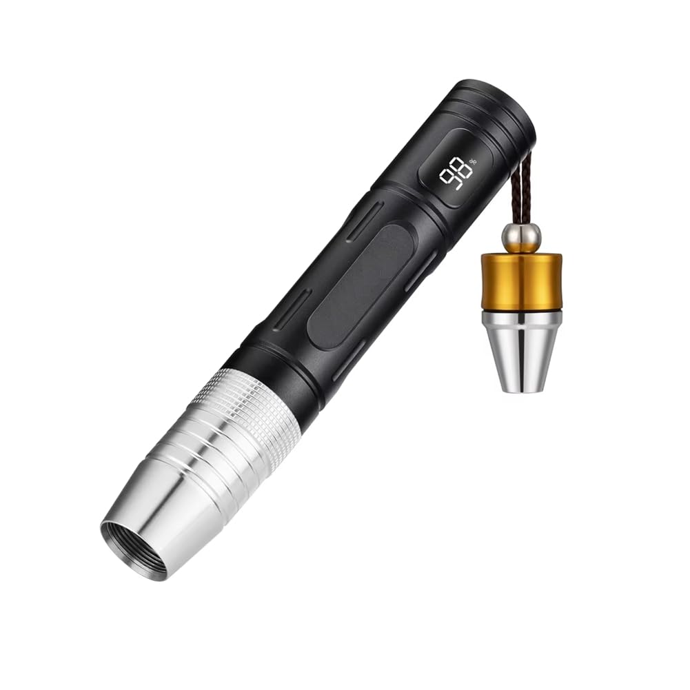 Jnchdghwa Jade Detector Light 4-in-1 UV 365nm Rechargeable Flashlight LED Torch Lamp for Emerald Jewelry Gem Amber Gemstone Identification