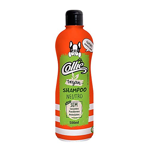 Shampoo de Pêlos Para Cães e Gatos, Neutro, Collie, 500ml, Laranja