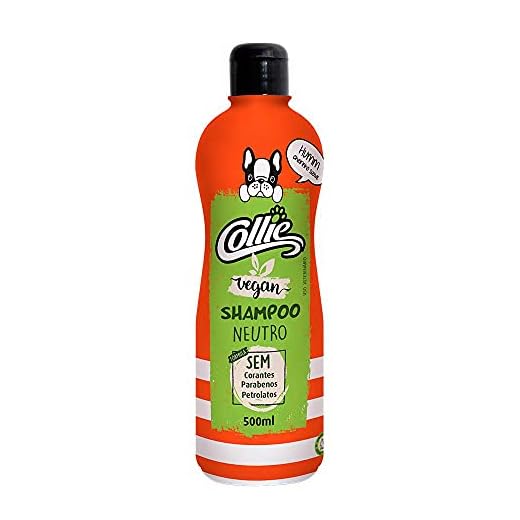 Shampoo de Pêlos Para Cães e Gatos, Neutro, Collie, 500ml, Laranja