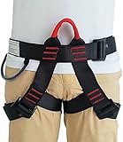 HeeJo Climbing, Rock Climbing, Half Body for Rappelling Zipline Fire Rescuing Tree Climbing Gear…
